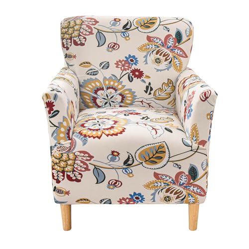 CRFATOP Accent Chair Cover, Stretch Armchair Slipcover for Living Room - color: Color A07