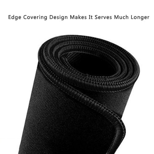 Large Mouse Pad Gaming & Professional Computer Extra Large Mouse Pad/Mat 27.5IN (70 * 30 chunse Black) - color: 70x30 Chunse Black