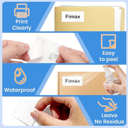 12 Pack Compatible with Brother DK-1209 White Address Labels, 1.1x2.4 - size: 2.4" X 1.1”