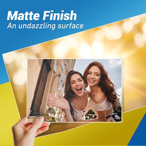 Uinkit 5mil Matte Thermal Laminating Pouches 9 x 11.5 Inches | Thicker Clear Anti-Glare 30 Pack Fitted for Letter Size Laminating Sheets 8.5 x 11 - color: Matte, size: 30 Pack