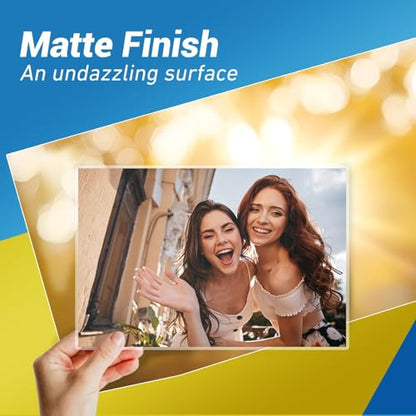Uinkit 5mil Matte Thermal Laminating Pouches 9 x 11.5 Inches | Thicker Clear Anti-Glare 30 Pack Fitted for Letter Size Laminating Sheets 8.5 x 11 - color: Matte, size: 30 Pack