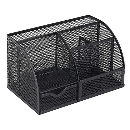 Mr. Pen- Mesh Desk Organizer, Black, Pen Holders Organizers