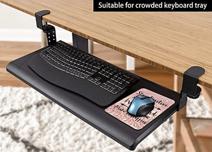 Audimi Small Mouse Pad 6 x 8 Inch, Mini Mouse Pad Thick for Laptop Wireless Mouse Home Office Travel, Portable & Washable (Stay Positive) - color: Stay Positive