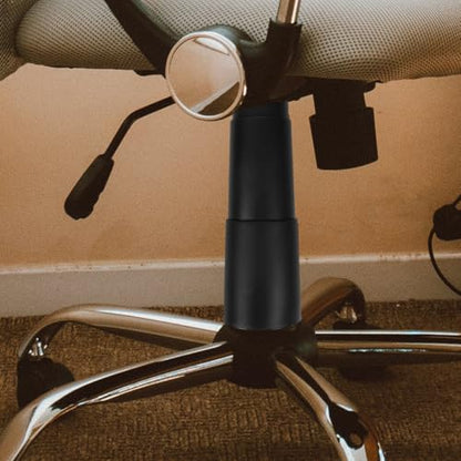 Lurrose Office Chair Gas Lift Cylinder Cover 4 Pack Universal Telescoping Chair Cylinder Sleeve Office Dust Cover Nonskid Protection for Height Adjustment Mechanism