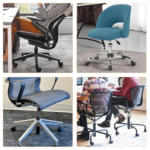 2-Pack Fix Sinking Office Chair Clamps for Desk and Gaming Chairs