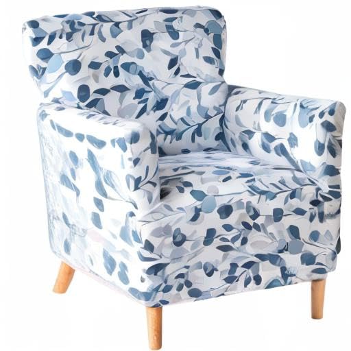 CRFATOP Accent Chair Cover, Stretch Armchair Slipcover for Living Room - color: Color A01
