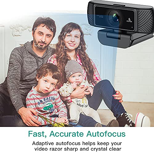 NexiGo N680 1080P Business Webcam with Microphone, Software and Privacy Cover, AutoFocus, Streaming USB Web Camera, for Online Class, Zoom Meeting Skype Facetime Teams, PC Mac Laptop Desktop - style: Webcam 1080p