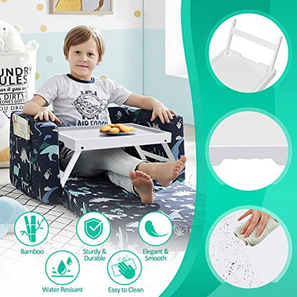 Artmeer FSC 100% Bamboo Bed Tray with Folding Legs, X-Large, White | X-large FSC 100% bamboo bed tray with folding legs, handles and extra legroom for meals, laptops and reading. - color: White, size: X-Large