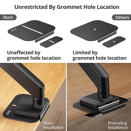 AVLT Dual Monitor Arm and Reinforcement Plate