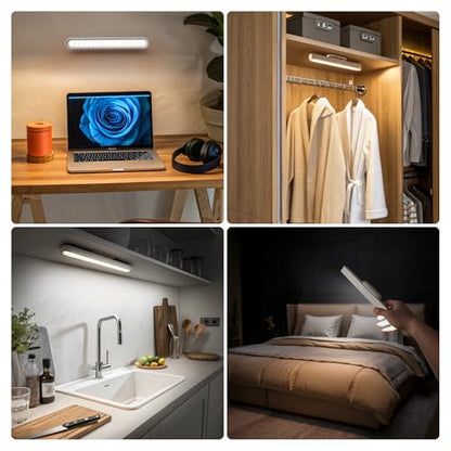 AKSDA Rechargeable Magnetic Under Cabinet Lighting