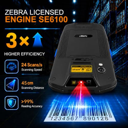 Farset F7-WiFi Android 14 Barcode Scanner Handheld Mobile Computer PDA