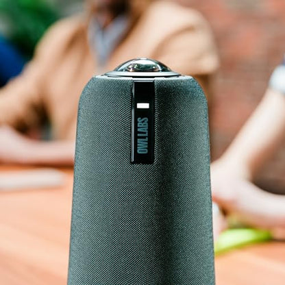 Meeting Owl 4+ 360-Degree, 4K Smart Video Conference Camera, Microphone, and Speaker (Automatic Focus, Zooming, Noise Equalizing, Certified for Microsoft Teams)