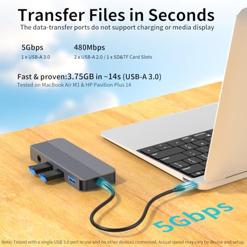 Docking Station Dual Monitor, 10-in-1 USB C Hub with Dual 4K HDMI, VGA, 100W PD, 1 x USB 3.0, 2 x USB 2.0, SD/TF Card Reader, 3.5mm Audio, Ideal for HP/Dell/Lenovo/Mac Laptops - style: 10 in 1 4K@30Hz