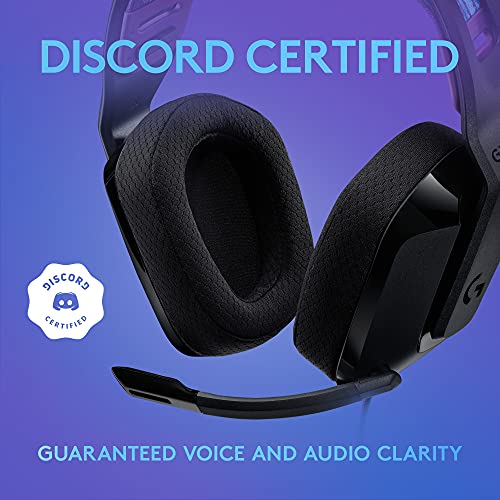 Logitech G335 Wired Gaming Headset (with Flip to Mute Microphone) - Black - color: Black, style: Wired
