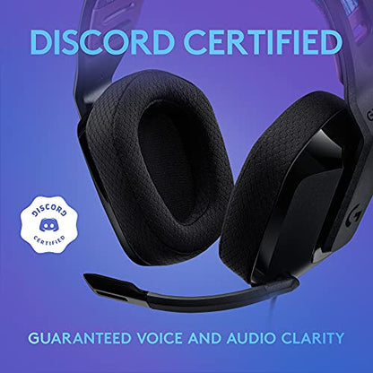 Logitech G335 Wired Gaming Headset (with Flip to Mute Microphone) - Black - color: Black, style: Wired