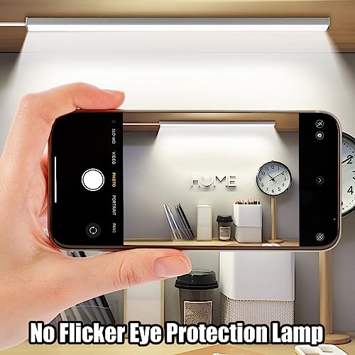 GLVSAE Under Cabinet Lights, 12 Inch Plug in Under Cabinet Lighting, LED Closet Lights, 6000K Cool White Light, Ultra Thin Dimmable Light Bar, Suitable for Kitchen Desk Closet Workbench - size: 12inch-2Pack-with plug