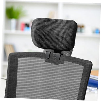 Tofficu Adjustable Office Chair Headrest Attachment for Ergonomic Support Height Angle Adjustable Neck Pillow for Enhanced Comfort Office Chairs Style