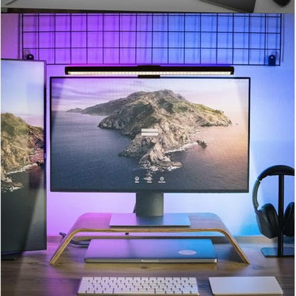 Eye-Care USB Monitor Light Bar, Dimmable LED Reading Lamp,50cm for Computer Desk Lighting for Home Gaming