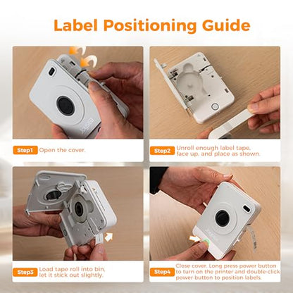 Joysea OP1 Label Maker Machine with Tape with Multiple Templates