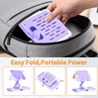 Wireless Charging Station for Apple Devices, Only for Apple Watch Charging - color: Purple