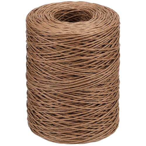 Syhood 673 Feet Floral Vine Bind Wire Rustic Craft Wire, Camel - color: Camel, size: 673 Feet