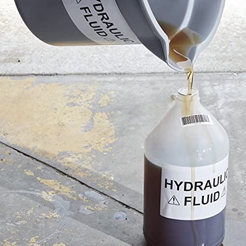 DYMO LW Durable Industrial Labels for LabelWriter Label Printers, White Poly, 2-5/16” x 4”, 1 Roll of 300 - size: 2-5/16” x 4”