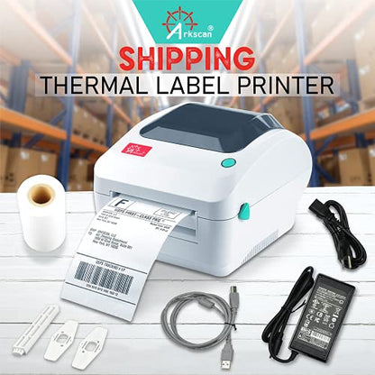 Arkscan 2054A USB Thermal Shipping Label Printer S28 Shipping Scale with Wireless Receiver