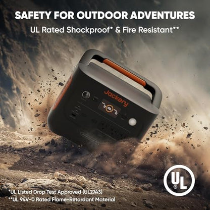 Jackery Explorer 1000 v2 Portable Power Station,1070Wh,1500W | 1 Hr Fast Charge, LiFePO4 Battery, 100W USB-C Output, Solar Generator for Camping, Emergency, RV (Solar Panel Optional) - style: E1000v2
