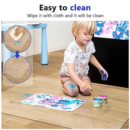Large Office Chair Mat for Hardwood Floors, 48"×60" - size: 48" X 60" Rectangle (for Hard Floors)
