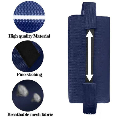 Zero Gravity Chair Set of 2 Replacement Pillow Headrest with Elastic Band, Universal Soft Removable Padded Cushion Head Pillow for Zero Gravity Lounge Chair, Folding Patio Lawn Recliner Chairs, Blue - color: Blue, size: 2 Pack