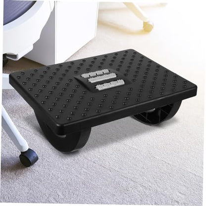Tofficu Ergonomic Non-Skid Foot Rest for Office Home Rocking Footstool Under Desk Lightweight Material Comfortable Foot Support for Daily Use