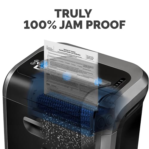 Fellowes ‎Powershred 79Ci 16-Sheet 100% Jam-Proof Heavy Duty Crosscut Paper Shredder Machine for Office and Home, Black/Dark Silver 3227919 - style: 16 Sheet