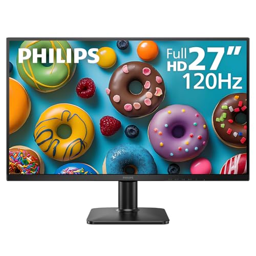 Philips 27 Inch Computer Monitor FHD 120Hz IPS VESA, 27E2N2100 - size: 27 inch 120Hz