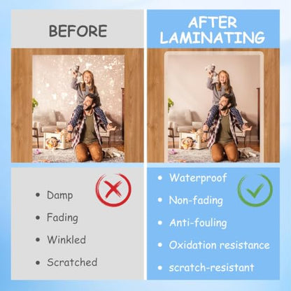 Laminating Sheets 8.5 x 11 Clear Thermal Laminating Pouches 3mil (800 Pack) - size: 3mil 800