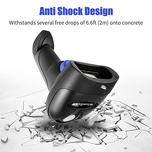 NetumScan USB 2D Barcode Scanner | Wired, QR Code Reader, For PC, For inventory, Retail POS
