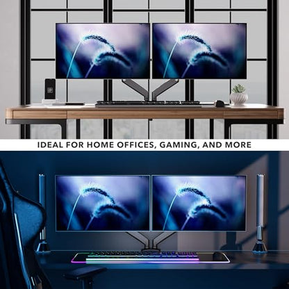 Mount-It! Dual Monitor Desk Mount, 13-32", 17.6 lbs Each