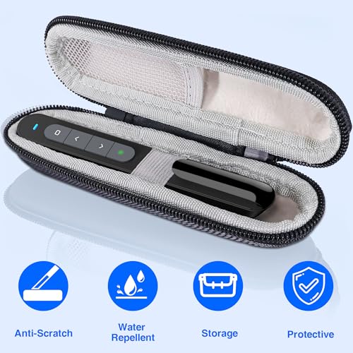 2-in-1 Wireless Presenter Green Light USB A/C with Case - size: Green+Rechargeable+Case