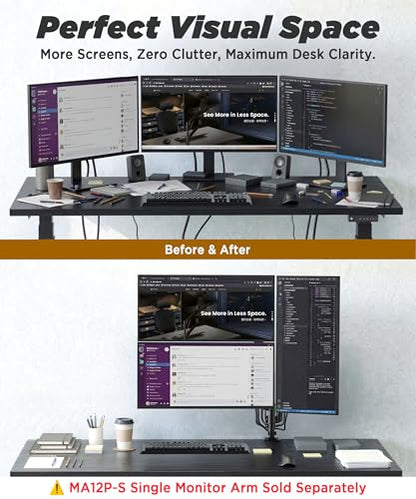 ULTRARM Extra-Tall Extension Arm Accessory for MA12P-S Do Not Use Alone - size: Extension Monitor Arm