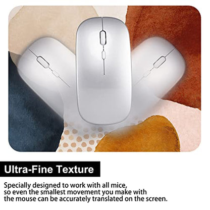 Audimi Small Mouse Pad 6 x 8 Inch, Mini Mouse Pad Thick for Laptop Wireless Mouse Home Office Travel, Portable & Washable (Abstract Stone) - color: Abstract Stone