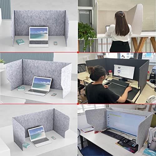 Desk Privacy Panel, Freestanding Desktop for Student Desks, Office Partition W 24” 31” 39”× H 20” - size: 80cm/31in
