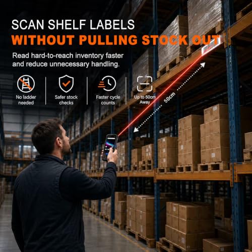 Farset F7-WiFi Android 14 Barcode Scanner Handheld Mobile Computer PDA