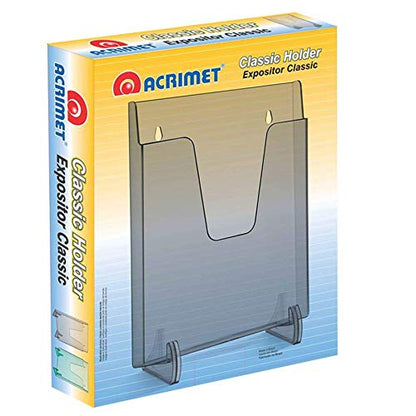 Acrimet Pocket File Organizer Vertical, Letter Size, Clear