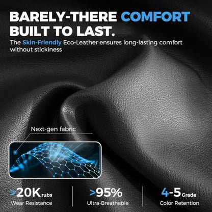 GTPLAYER Gaming Chair with Footrest, 350LBS Big and Tall Office Chair, Ergonomic High Back Lumbar Support and Recliner for Back Pain Relief, Blue - color: Blue
