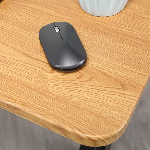 ApexDesk Quattro Series 60" Electric Adjustable Standing Computer Desk for Home and Office Width and Height Adjustable, Rectangular Canary - color: Canary Rectangular, size: 60" Rectangular