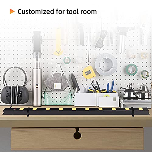 10-Outlet Heavy Duty Power Strip Surge Protector Metal Long Extension Cord 6-Foot, Black(1000J) - size: 2pack
