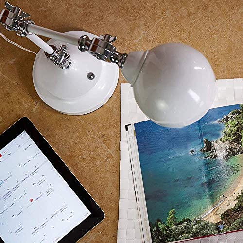 OttLite Prevention Pharmacy LED Desk Lamp with USB Charging, White