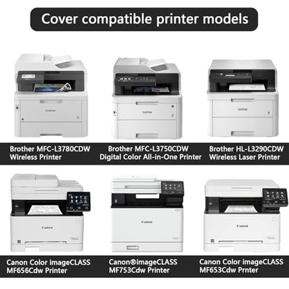 Printer Dust Cover,Protective Waterproof Anti-Static Dustproof Heavyweight Home Enclosure Accessories Black Fabric Covers,Compatible with Brother HLL3290CDW and Canon Color ImageCLASS MF656Cdw