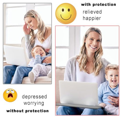 EMF Blocker Lap, Radiation Blocking Computer Pad, Protect Our Body from EMF, Radiation, Fits Laptops, Notebooks, Tablets Anti-Radiation Laptop Computer Pad (Gray, 12 * 16 in)