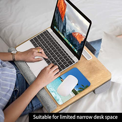 Small Mouse Pad 6 x 8 Inch, Audimi Mini Mouse Pad Thick for Laptop Wireless Mouse Home Office Travel, Portable & Washable (Beach) - color: Summer Beach