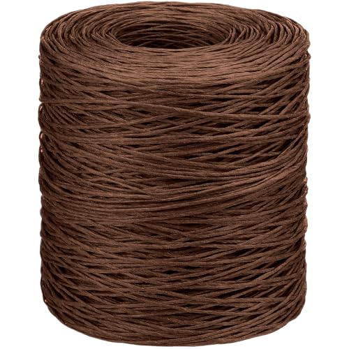 Syhood 1345 Feet Floral Vine Bind Wire Rustic Craft Wire, Brown - color: Brown, size: 1345 Feet